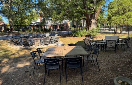 Spacious outdoor seating and dining areas give guests more ways to gather, unwind, and enjoy time together.